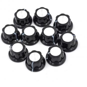 Potentiomètre Noir 20 mm MF‑A01 – Ensemble 10x