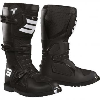 Shot Race 2 Enduro Black MX Boots Size 44
