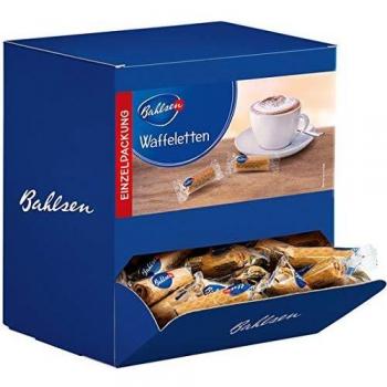 Bahlsen Waffeletten 150 Einzelpackungen à ca. 5g, Thekenspender