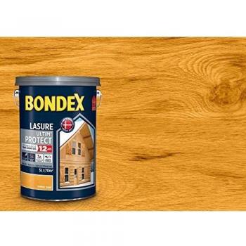 BONDEX Lasure 12 Ans Satinée Chêne Doré 5L