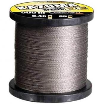 Grey 0.700 mm Asari Kazuma Pro 500 m Braided Line Unisex