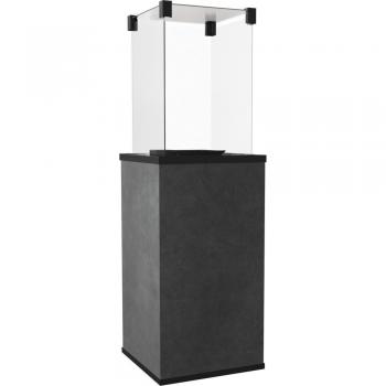 Calentador de patio Blend Nero con base de quartzo