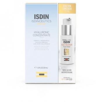Concentrado Hialurônico ISDINCEUTICS 30ML – Pack Rejuvenecedor com Água Fusão e SPF50