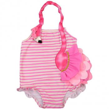 Girls Cartoon Embroidery Swimsuit Ages 2-7Y