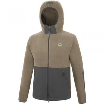 Brown Wild Country Sequence Fleece Hoodie L