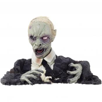 Widmann 8287880 „Zombie‑Rotationsfigur – Ton & Glühende Augen“, 140 cm