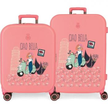 Ciao Bella Enso – Maleta de cabina 40×55×20 cm + grande 48×70×28 cm en ABS