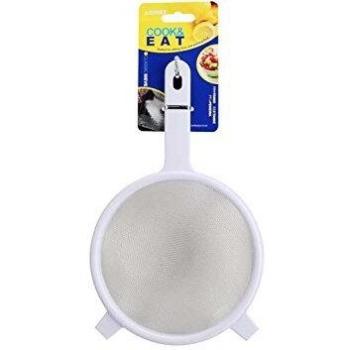 Zodiac WS‑06 Stainless Steel Mesh Sieve, 6 White Plastic