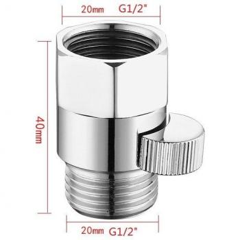 G1/2 Inch Brass Shower Shut-off Valve