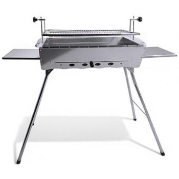 Rostfreier Schaschlik Grill Astana 2 mm von Grillpeter