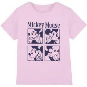 Pink Mickey Pixel Tee for Children 7–8 Years