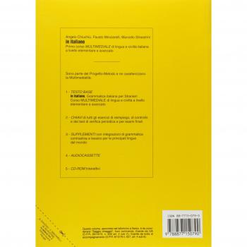 In italiano. Grammatica italiana per stranieri. Corso multimediale di lingua e di civiltà a livello elementare e avanzato (Vol. 2)