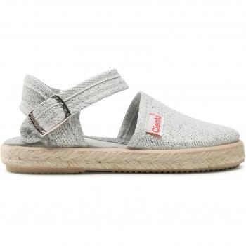 Silberfarben Cienta Espadrilles 40013