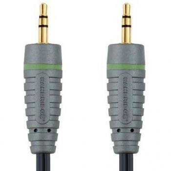 Bandridge Blue 3.5mm Male to 3.5mm Male Audio Cable 5m