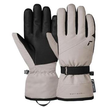 Alena R‑TEX® XT W: Guanti da Sci Donna Nero e Grigio 7