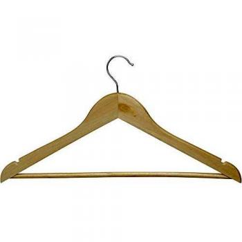 Holz Kleiderbügel, 8er Set, 45 cm