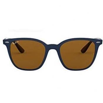 Ray‑Ban 0RB4297 Unisex Matte Dark Blue + Polarbrown UV Protection