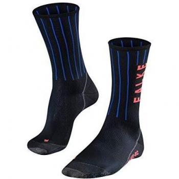 Falke BC Impulse Stripe Calze da Bicicletta Donna – Nero (37‑38)