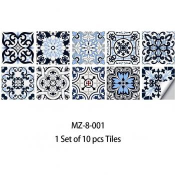 Moroccan Tiles Peel & Stick Wall Decal