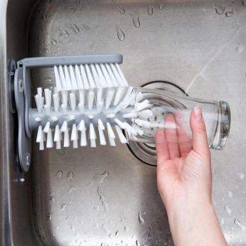 Kitchen Sink Cup Scrubber