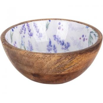 Vassoio Arrotondato Lavanda 7 cm di profilo