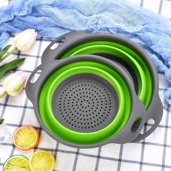 2-Piece Fruit and Vegetable Drainer Set