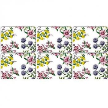 Pimpernel Floral Staff Placemats Set