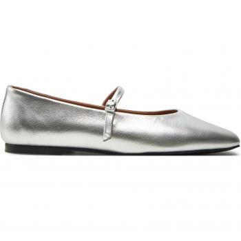 Silberne Ballerinas Mary Jane von Calvin Klein