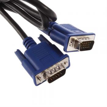LEJIADA High-Definition VGA Male to Male Video Projector Cable with Magnetic Ring 1.5m