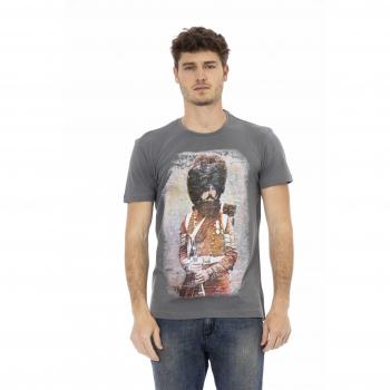 Trussardi Gray T-Shirt for Men