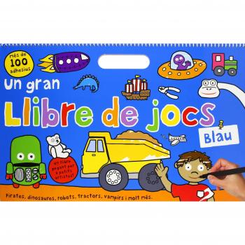 UN GRAN LLIBRE DE JOCS BLAU