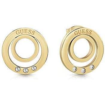 Pendientes de Acero Inoxidable Dorado Guess UBE29027