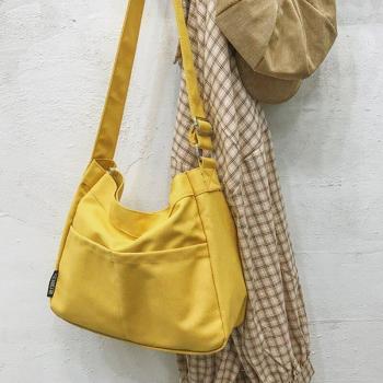 Sac à main en toile grande capacité