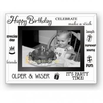 Celebration Moments 6x4 Glass & Mirror Frame