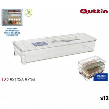 QUTTIN Organizzatore per Spazio 32,5×10×5,5 cm con Copertura
