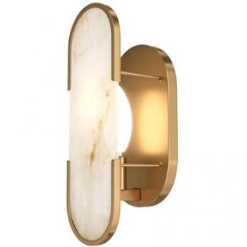 Elegante Wandbeleuchtung NELLY in Gold