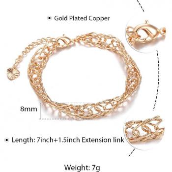 Estilo Rosado 5 Diseños Brazalete Masculino