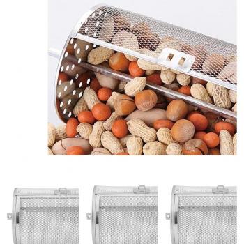 Rôtissoire Café: Panier Métallique 3 × Pièce