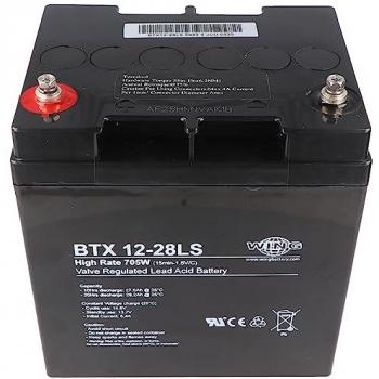 AccuCell Wing BTX12-28LS 12V 28Ah AGM Bleiakku hochstromfähig