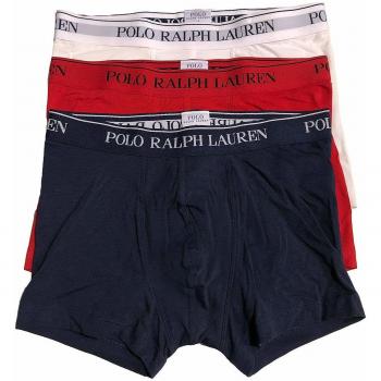 Ralph Lauren Polo Men's Underwear 3-Pack (Color: Red White Navy, Size: Small)