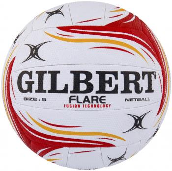 Gilbert Flare Netball / Size 5 / Red