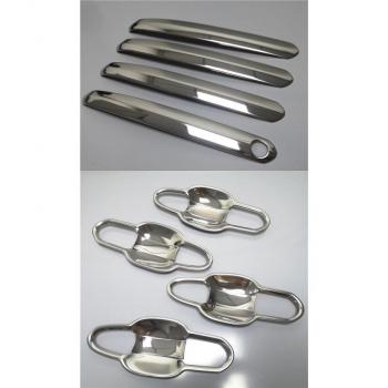 Kit de accesorios de manijas y cuencos de puerta en titanio para Toyota RAV4 XA50