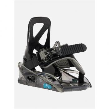 Fixation de snowboard Burton Mini Grom Junior Noir