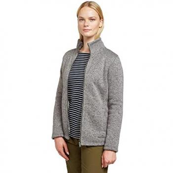 Peter Storm Womens Full Zip Microfleece Mid-Layer Hoodie For Walking & Hiking
