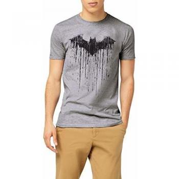 Camiseta de Batman para hombre, Gris, XXL, DC Comics