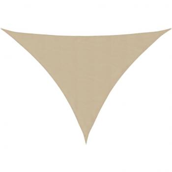 Parasol Triangulaire Tissu Oxford 5x6x6 m Beige