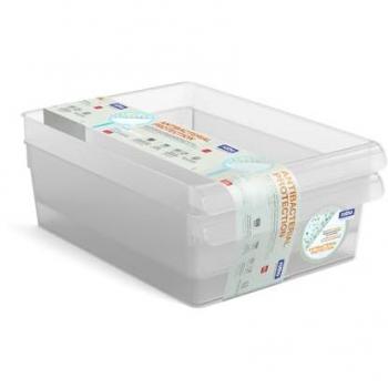 Rotho Loft 3 Kühlregal Organizer – kompakt & klar durchsichtig