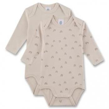 Sanetta 2er-Pack Body langarm mit Regenbögen