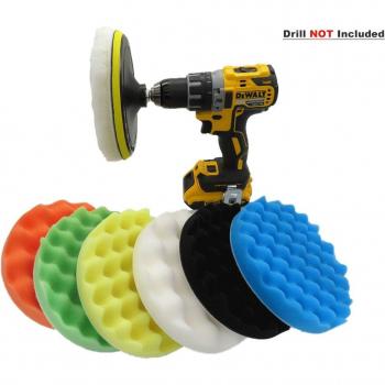 5 inch 8pcs Car Waxing Foam Pads