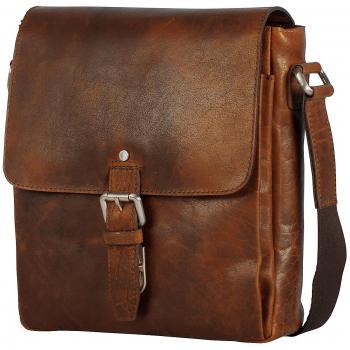Leonhard Heyden – Glasgow Leder‑Umhängetasche (24 cm)
